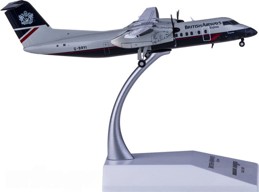 JC Wings British Airways Bombardier Dash 8 Q300 G-BRYI 1:200 Diecast Model view 1
