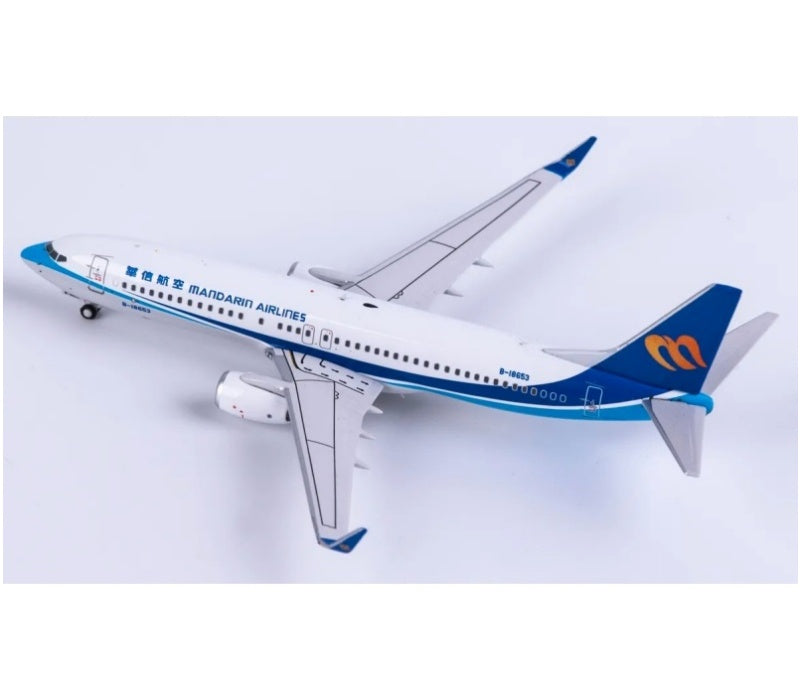 C Model 1:400 Mandarin Airlines Boeing 737-800 B-18653  DIECAST Model