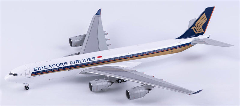 SQ Wings Singapore Airlines Airbus A340-500 9V-SGE 1:200 Diecast Model view 2
