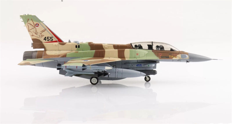 HOBBY MASTER F-16I Sufa 455 119 Squadron The Bat IAF (with 4 x MK.117) 1:72 Airplane Pre-built Model