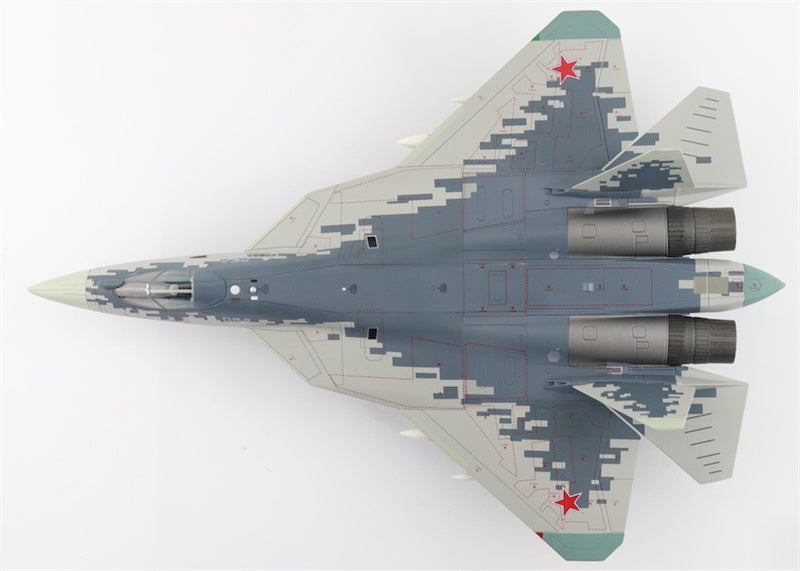 HOBBY MASTER Sukhoi SU57 Stealth Fighter Russian Air Force Zhuhai Air Show 2024 054 (with 2 x R-77 and 2 x R-37 missiles) 1:72 Aircraft Pre-built Model