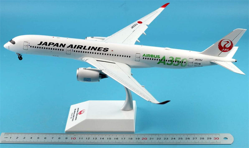 JC Wings 1:200 Japan Airlines Airbus A350-900 JA03XJ Flaps down DIECAST Model