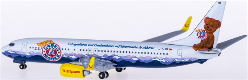 Herpa TUI Airways for Boeing 737-800 D-AHFR 100 Years 1:500 Airplane Pre-built  Airliner Model Display