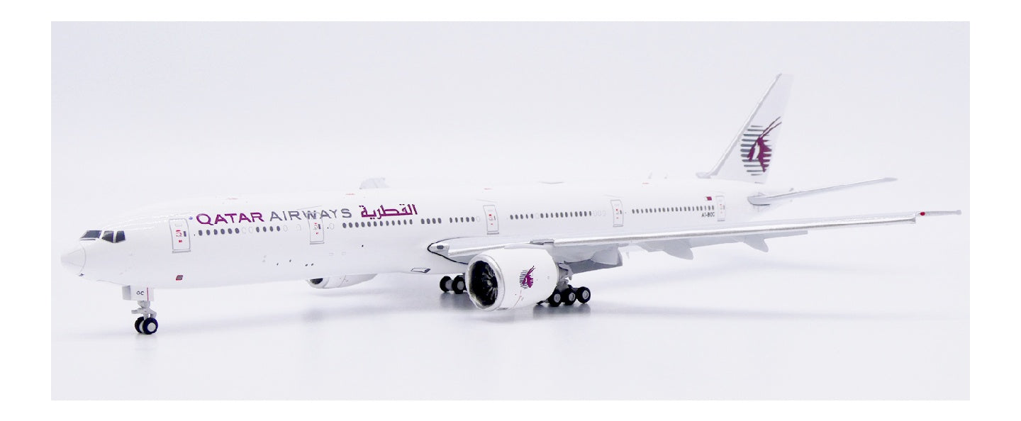 JC Wings 1:400 Qatar Airways Boeing 777-300ER A7-BOC Flaps Down DIECAST Model
