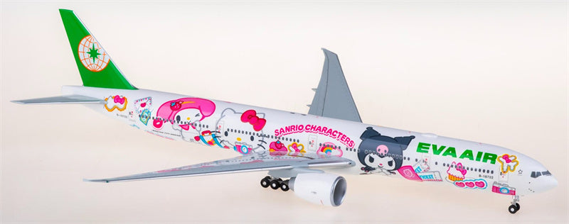 Hogan EVA Air Boeing 777-300ER B-16722 1:200 Aircraft PLUG-IN Airliner Model Display