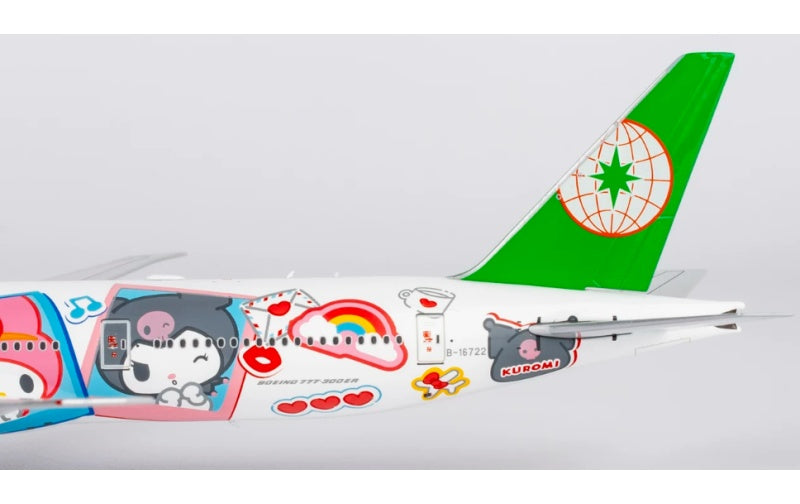 NG Models 1:400 EVA Air B777-300ER B-16722 ULTIMATE COLLECTION DIECAST Model