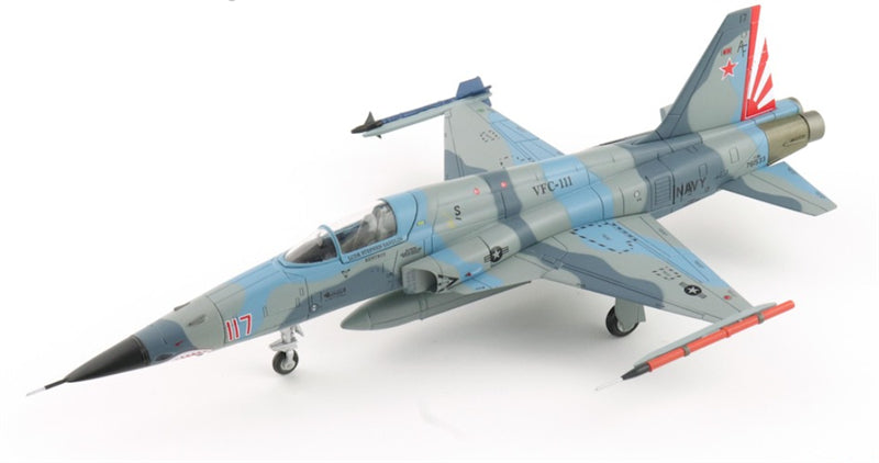 HOBBY MASTER USN F-5N VFC-111 1:72 Model 2017 Adversary Fighter Red 117 761533