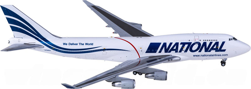 JC Wings National Airlines Boeing 747-400BCF N702CA 1:400 Diecast Model view 2