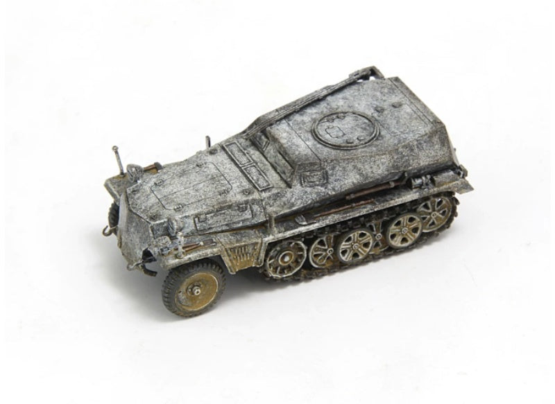 S-MODEL WWII German Sd.Kfz. 253 artillery observation vehicle with winter livery 1:72 Tank Pre-built Model