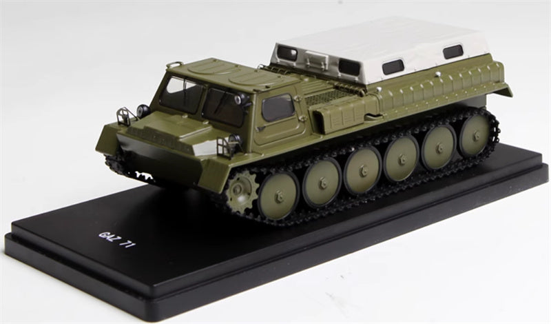 StartScaleModels Former Soviet Union Russian GAZ 71 Czech Painting 1：43 Tank Pre-built Model