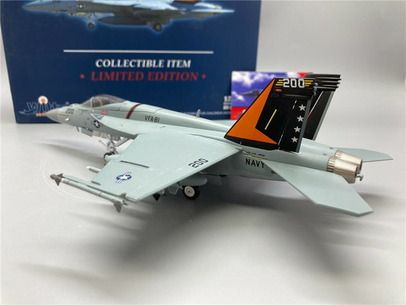 Witty F/A-18E Super Hornet US Navy VFA-81 Sunliners 166830 1:72 Aircraft Pre-built Model