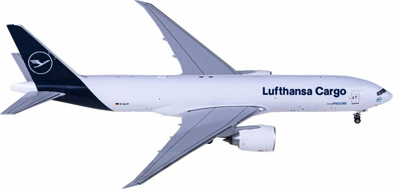 NG Models Lufthansa Cargo Boeing 777F D-ALFF 1:400 Diecast Model view 2