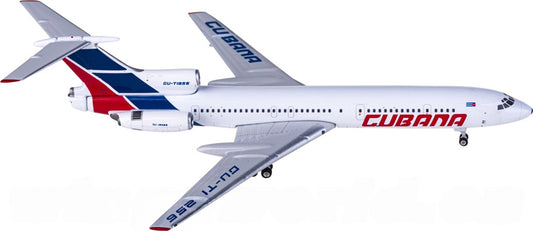 Phoenix Cubana Tupolev TU-154B2 CU-T1256 1:400 Diecast Model view 1
