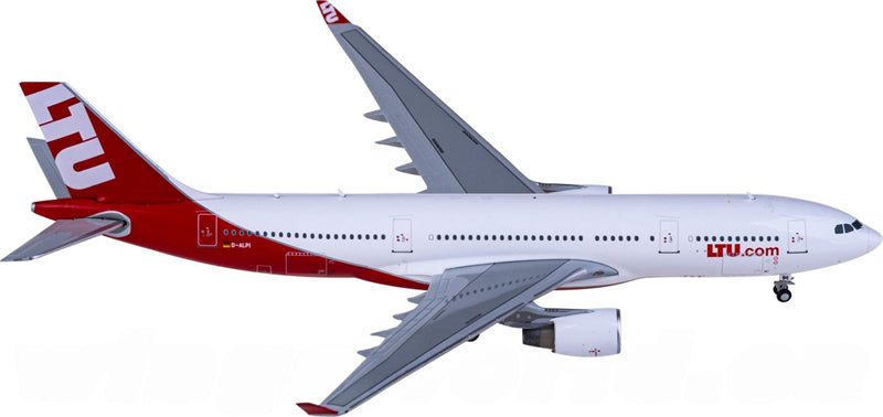 JC Wings LTU International for Airbus A330-200 D-ALPI 1:400 Airplane Pre-built Airliner Model Display