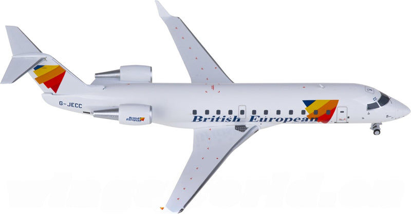 NG Models BEA Bombardier CRJ200ER G-JECC 1:200 Diecast Model view 2
