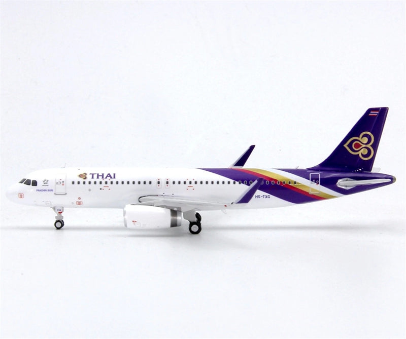 Phoenix Thai Airways Airbus A320 HS-TXG 1:400 Diecast Model view 3