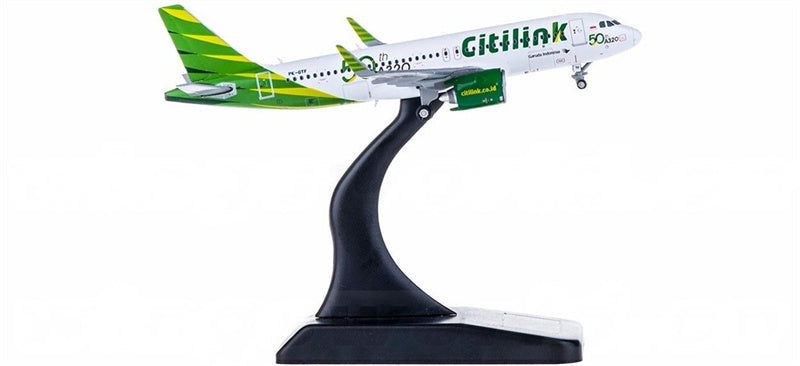 JC Wings Citilink Airbus A320neo PK-GTF 50th A320 1:400 Diecast Model view 2