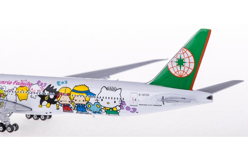 Phoenix EVA Air Boeing 777-300ER B-16703 1:400 Aircraft Pre-built  Airliner Model Display