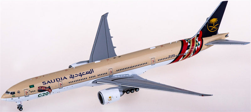 JC Wings Saudia Boeing 777-300ER HZ-AK42 1:400 Diecast Model view 2