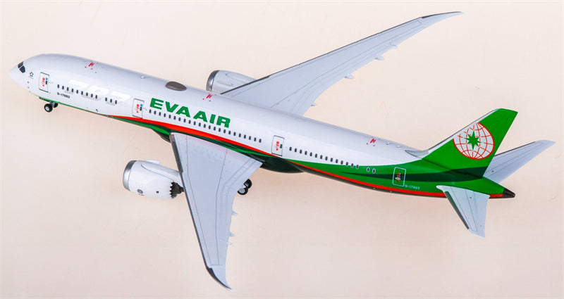 NG Models 1:400 EVA Air Boeing 787-9 Dreamliner B-17882 Diecast Model view 3