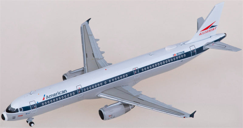 Geminijets American Airlines Airbus A321 N579UW 1:400 Diecast Model view 3