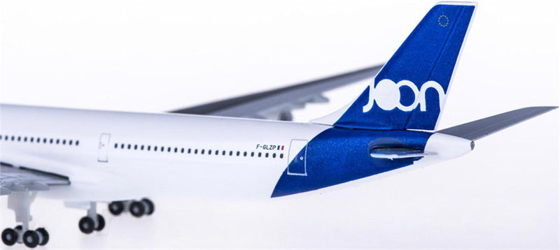 Herpa JOON for Airbus A340-300 F-GLZP 1:500 Airplane Pre-built  Airliner Model Display