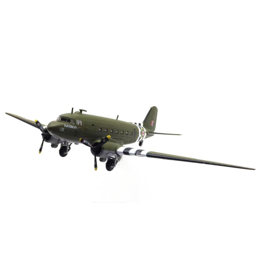 FLOZ Douglas C-47 Air Train Transport Aircraft UK 1:100 Aircraft Pre-built Model