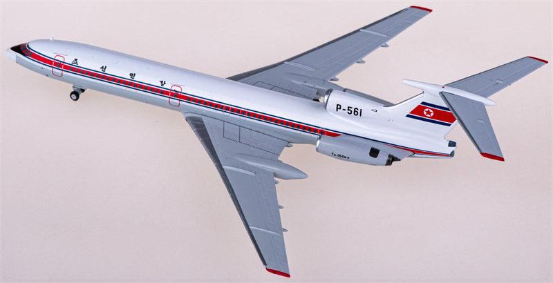 NG Models Air Koryo for Tupolev Tu-154B P-561 1:400 Airplane Pre-built  Airliner Model Display