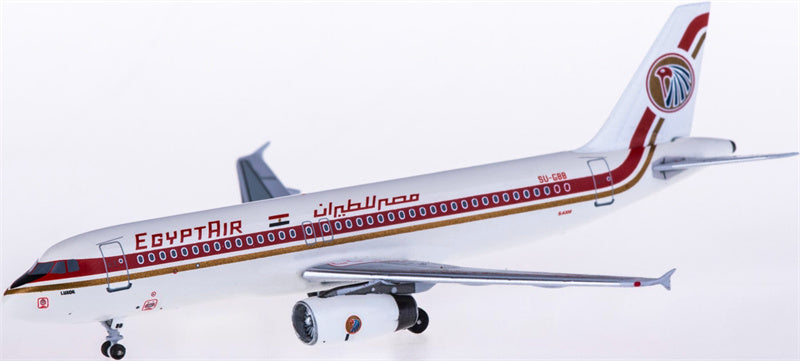 AeroClassics EgyptAir for Airbus A320 SU-GBB 1:400 Aircraft Pre-built  Airliner Model Display