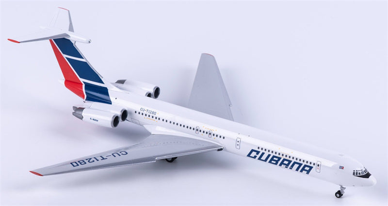 Herpa Cubana de Aviacion Ilyushin IL-62M T1280 1:200 Diecast Model view 1
