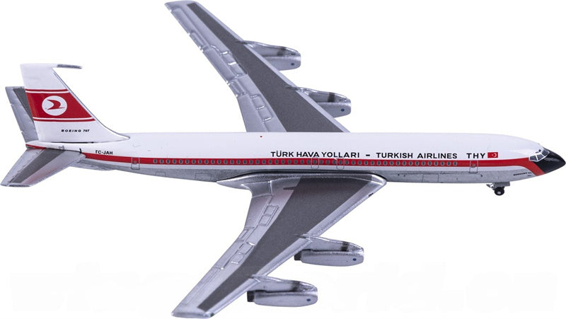 AeroClassics Turkish Airlines Boeing 707-300 TC-JAH 1:400 Diecast Model view 1