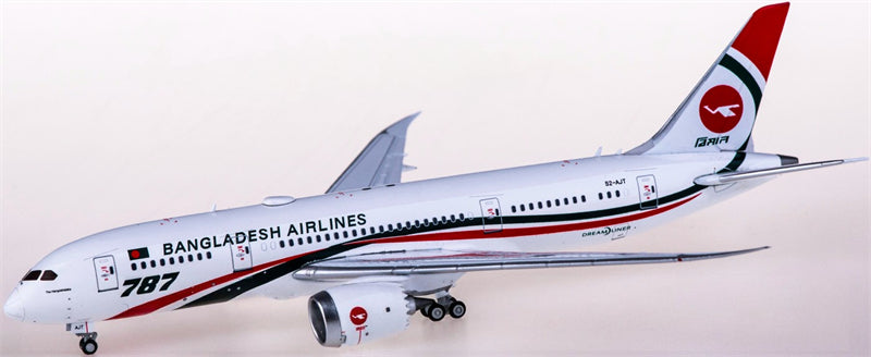 JC Wings Biman Boeing 787-8 Dreamliner S2-AJT 1:400 Diecast Model view 1