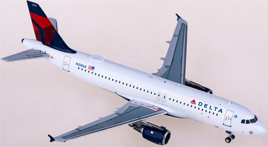 NG Models Delta Air Lines Airbus A320 N320US 1:400 Diecast Model view 1