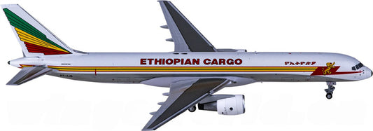 NG Models Ethiopian Cargo Boeing 757-200 ET-AJS 1:400 Diecast Model view 1