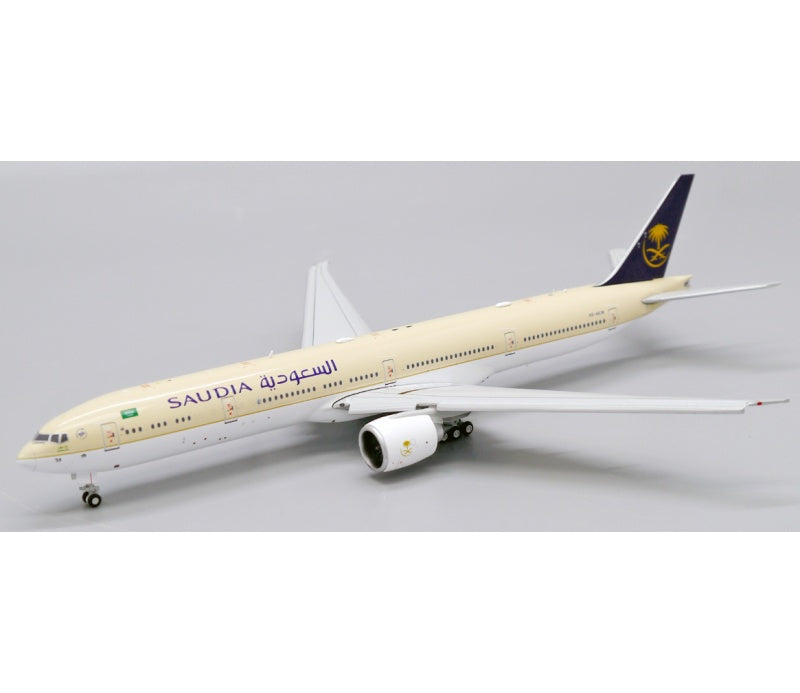 JC Wings 1:400 Saudi Arabian Airlines B777-300ER HZ-AK38 Flaps down DIECAST Model