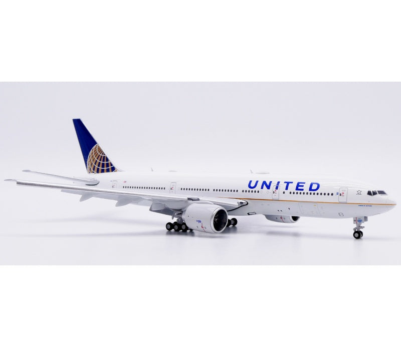 JC Wings 1:400 United Airlines B777-200ER N78001 Flaps down DIECAST Model