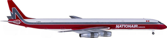 AeroClassics Nationair Douglas DC-8-61 C-GMXD 1:200 Diecast Model view 1