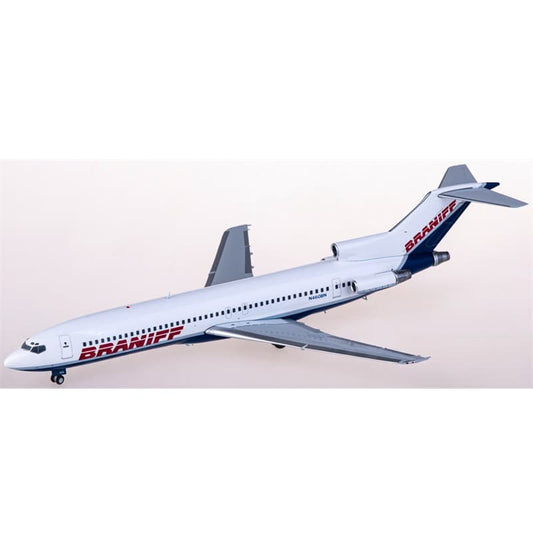 Geminijets Braniff Boeing 727-200 N460BN 1:200 Aircraft Pre-built  Airliner Model Display