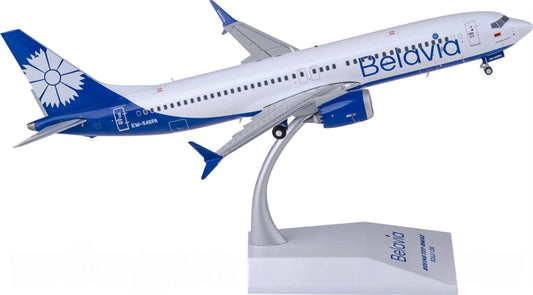 JC Wings Belavia Boeing 737 MAX 8 EW-546PA 1:200 Diecast Model view 1