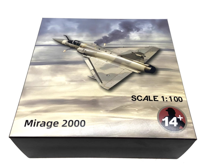 FLOZ French Mirage 2000 fighter jet 1:100 Aircraft Pre-built Model
