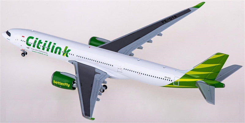 JC Wings Citilink Airbus A330-900neo PK-GYA 1:400 Airplan Diecast Model view 4