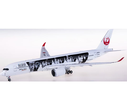 JC Wings Japan Airlines Airbus A350-900XWB JA04XJ Flaps down 1:200 Aircraft Pre-built  Airliner Model Display