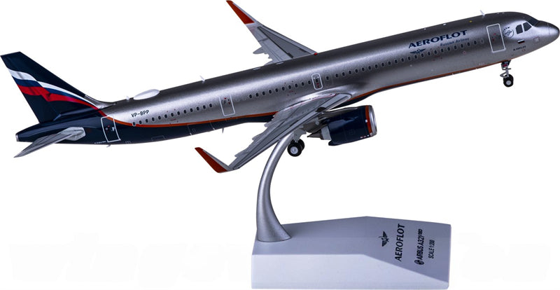 JC Wings Aeroflot Airbus A321neo VP-BPP 1:200 Diecast Model view 1