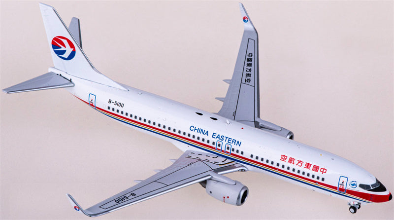 Yu China Eastern Boeing 737-800 B-5100 1:400 Diecast Model view 1