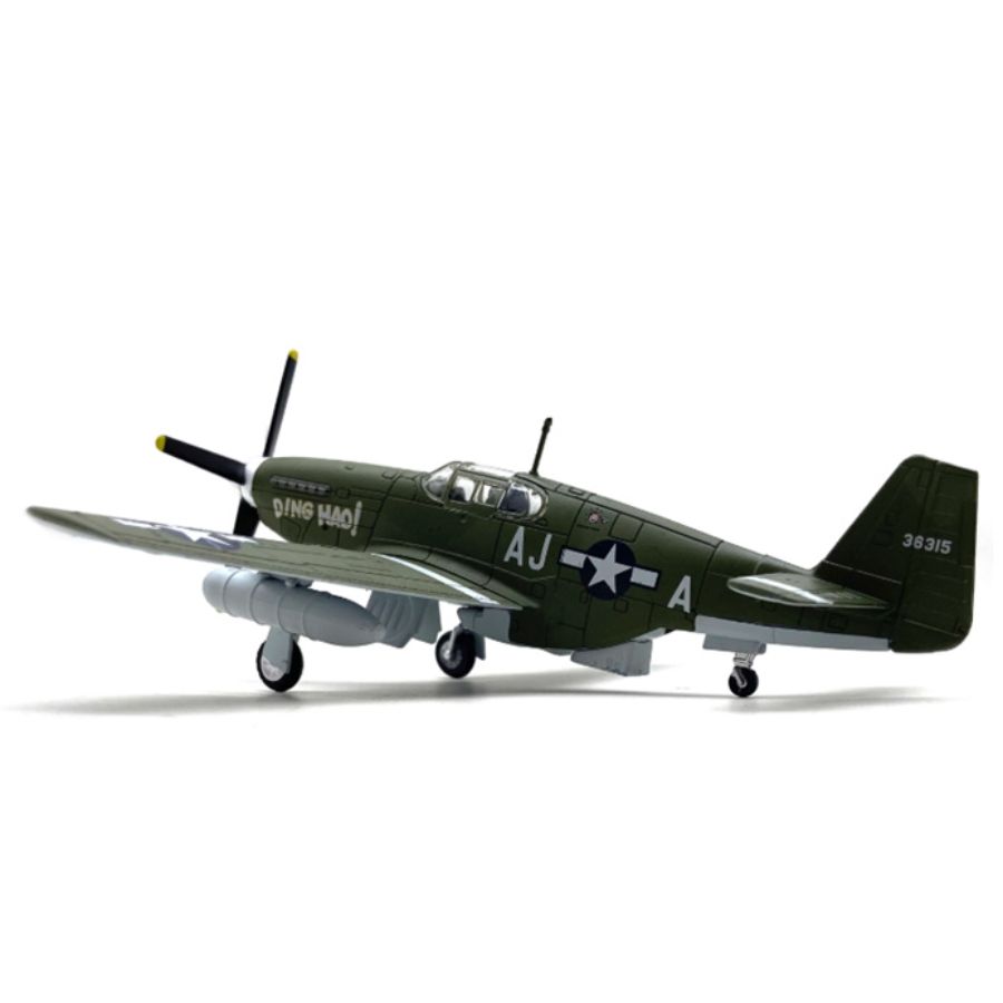 FLOZ US P51-B Mustang fighter jet 1:72 Aircraft Pre-built Model