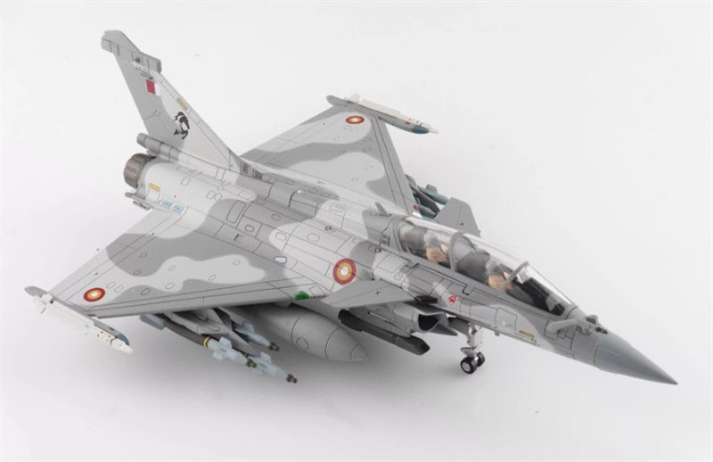 HOBBY MASTER Rafale DQ QA209 Qatar Emiri Air Force 2021 1:72 Airplane Pre-built Model