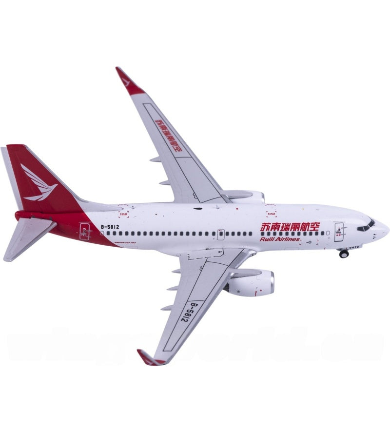 Z2MODEL 1:400 Ruili Airlines Boeing 737-700 B-5812  DIECAST Model