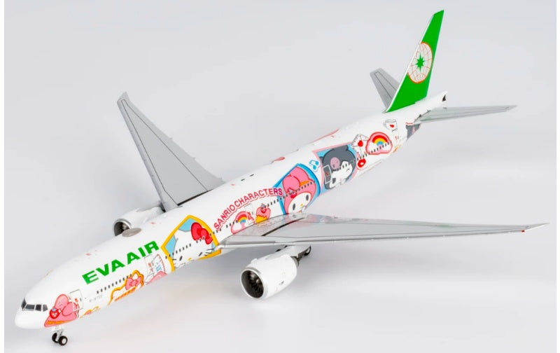 NG Models 1:400 EVA Air B777-300ER B-16722 Regular version DIECAST Model
