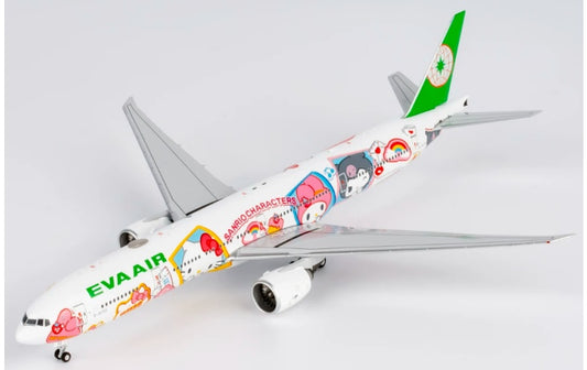 NG Models 1:400 EVA Air B777-300ER B-16722 Regular version DIECAST Model