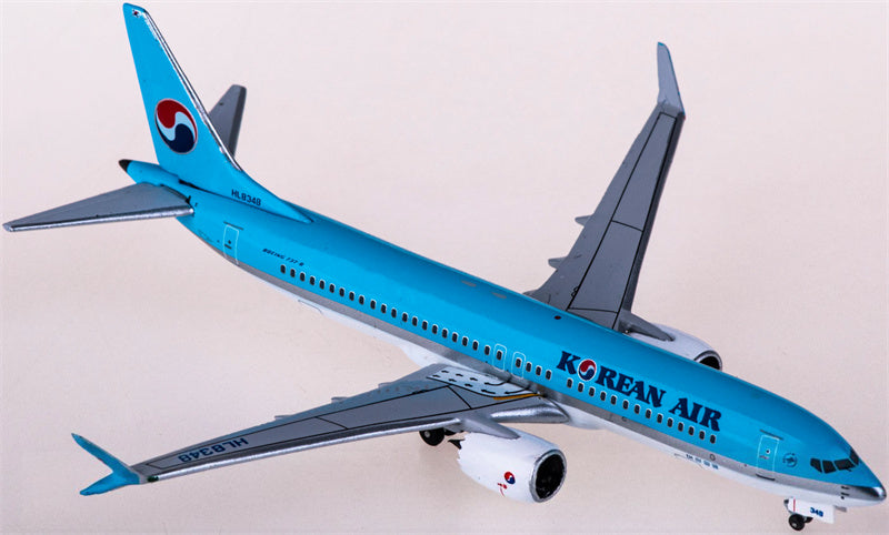 AeroClassics Korean Air Boeing 737 MAX 8 HL8348 1:400 Diecast Model view 2